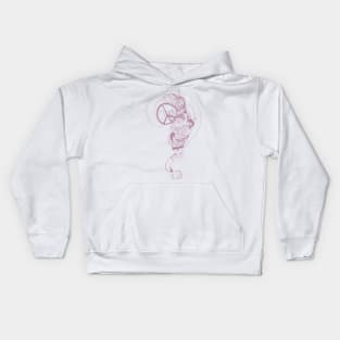 Why? Pink Kids Hoodie